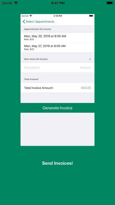 Capturas de pantalla de Paid - Studio Management
