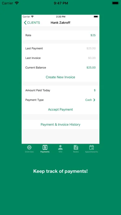 Capturas de pantalla de Paid - Studio Management