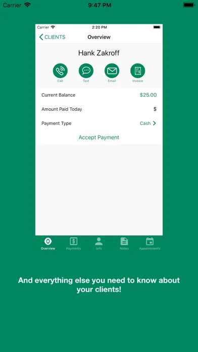 Capturas de pantalla de Paid - Studio Management