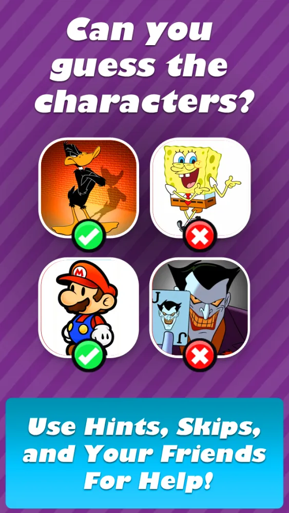 Zrzuty ekranu QuizCraze Characters - guess what's the hi color character in this mania logos quiz trivia game