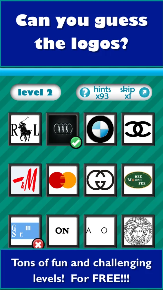 QuizCraze Logo Mania - a color quiz game to guess what's that pop food & brand icon! Screenshots