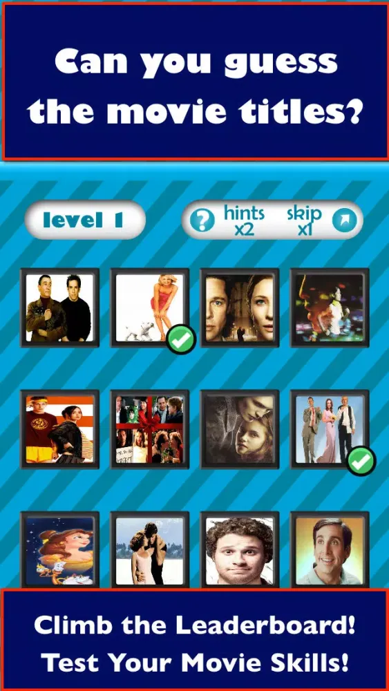QuizCraze Movies Logos– a word pic color quiz game to guess what's that pop movie icon! Screenshots