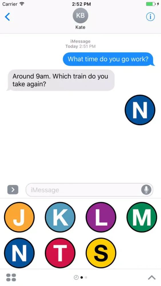 Muni Metro Stickers应用截图