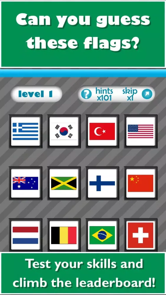QuizCraze Flags - Trivia Game Logo Quiz Ekran Görüntüleri
