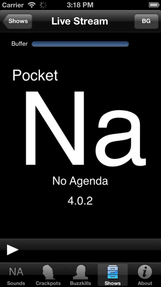 Pocket No Agenda स्क्रीनशॉट