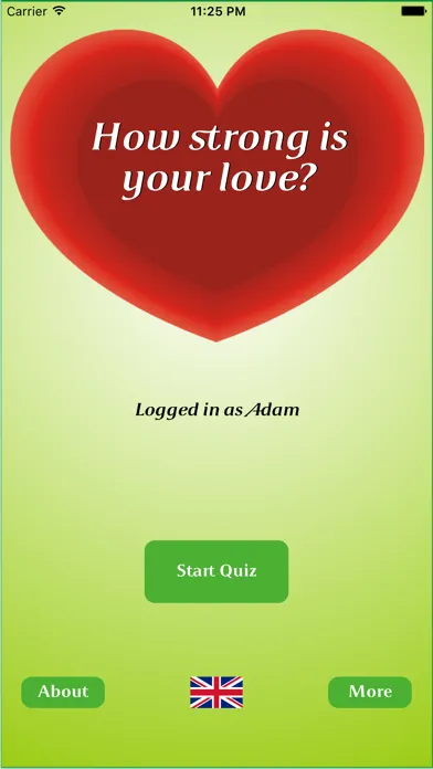 Zrzuty ekranu Love Quiz - How Strong Is Your Love?