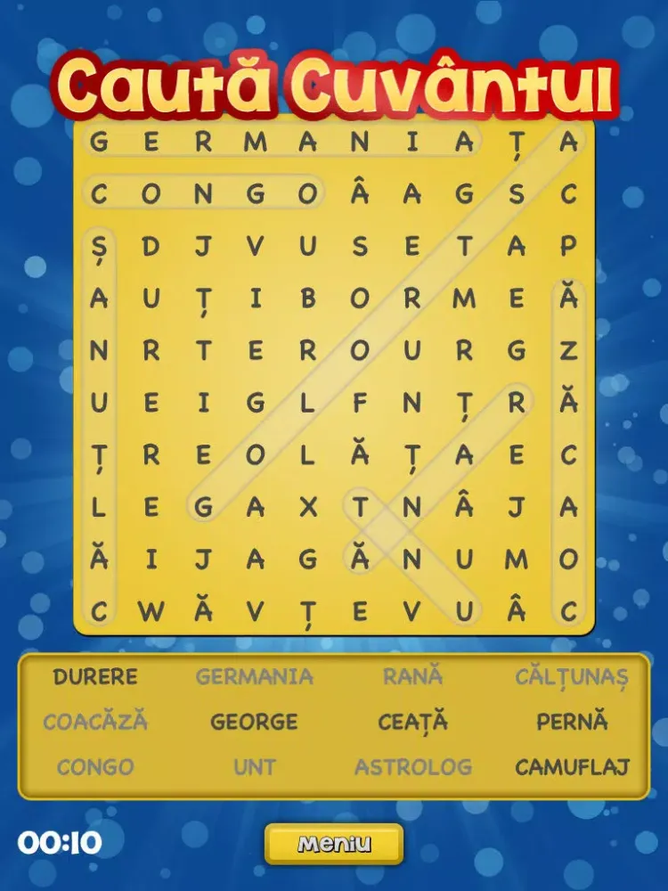 Caută Cuvântul iPad 应用截图