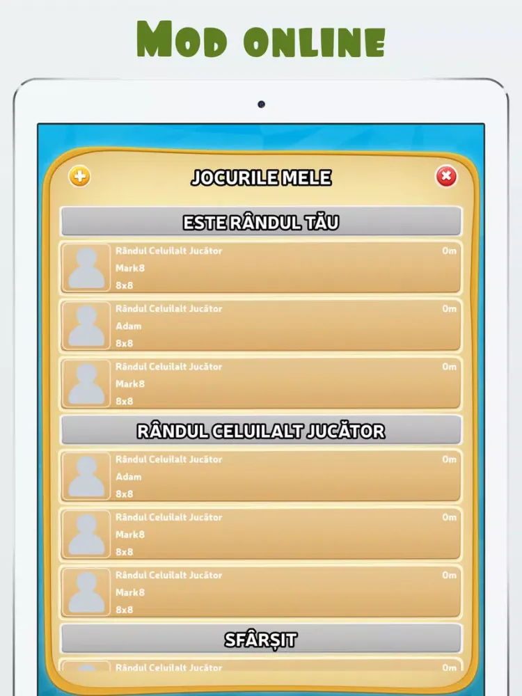 Capturas de tela do Halma română iPad 