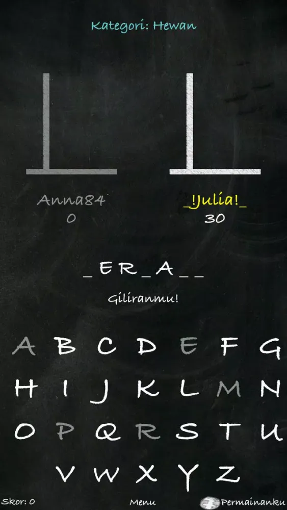 Скриншоты Hangman (Indonesia)