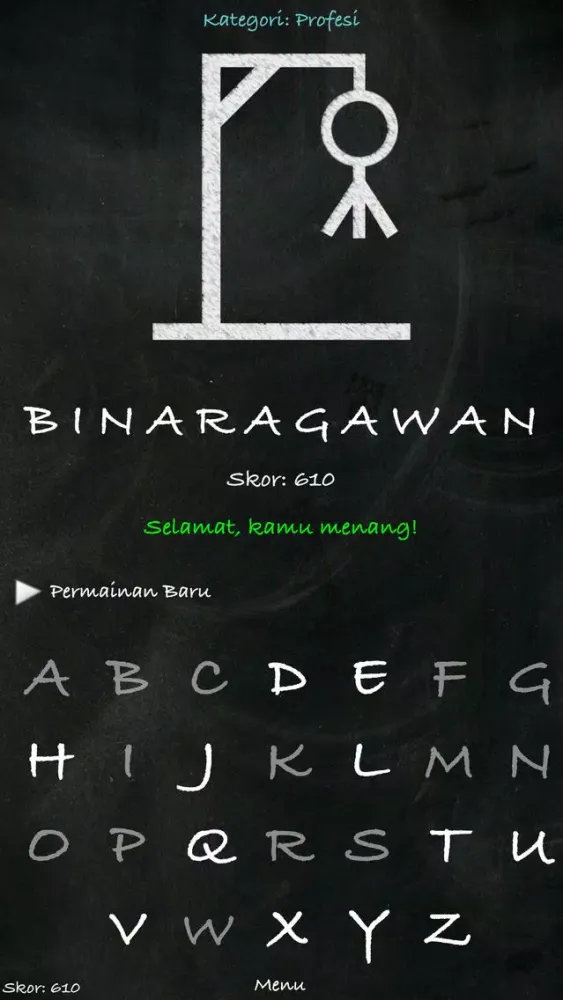 Скриншоты Hangman (Indonesia)