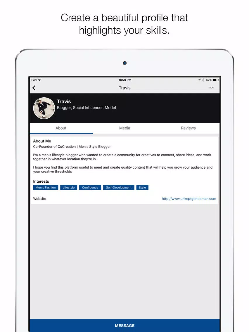 CoCreation iPad  स्क्रीनशॉट