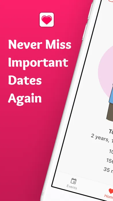 Ảnh chụp màn hình của Relationship Tracker°