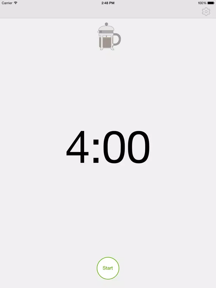 Capturas de pantalla de French Press Timer iPad 