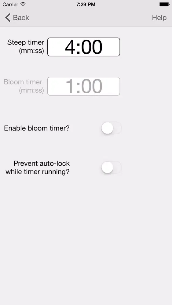 Capturas de pantalla de French Press Timer