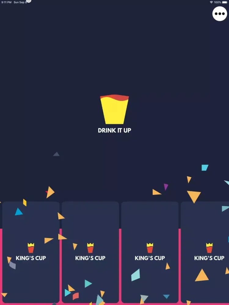 King's Cup - Draw & Drink iPad  سکرین شاٹس