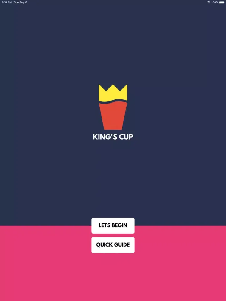 King's Cup - Draw & Drink iPad  سکرین شاٹس