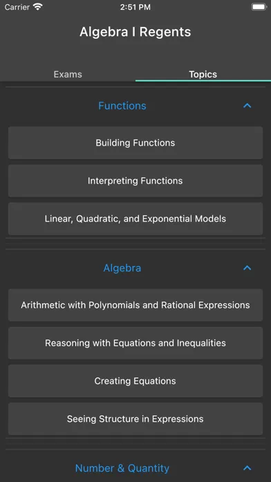 Algebra I Regents Review স্ক্রিনশট