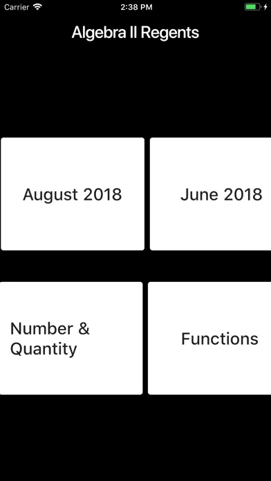 Algebra II Regents Review應用截圖