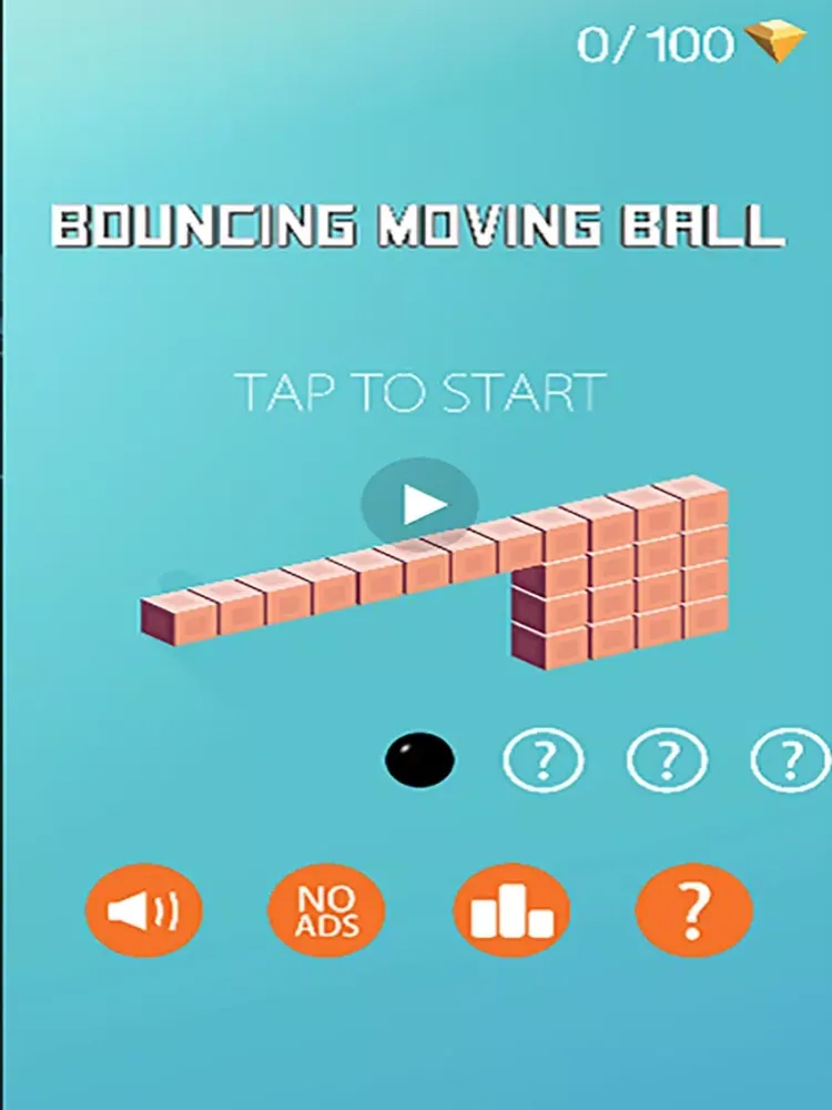 Bouncing Moving Ball iPad  स्क्रीनशॉट