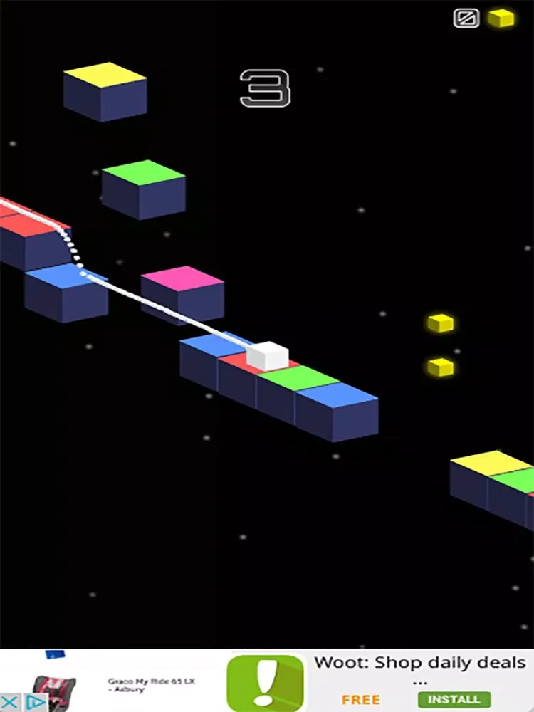Capturas de pantalla de Cubic Jumper iPad 