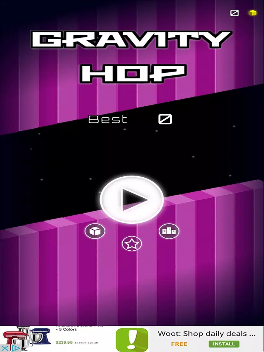 Endless Gravity Hop iPad  Screenshots