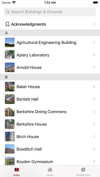UMass Campus Architecture应用截图