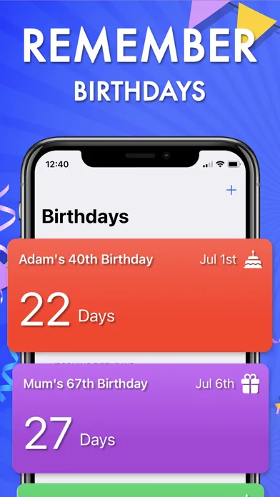 Countdown Calendar Widgets应用截图
