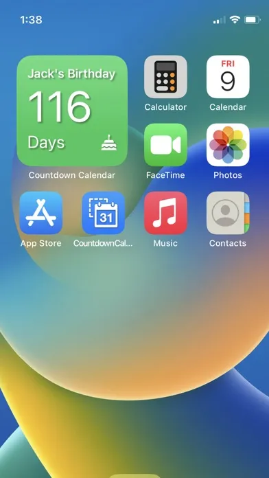 Countdown Calendar Widgets应用截图
