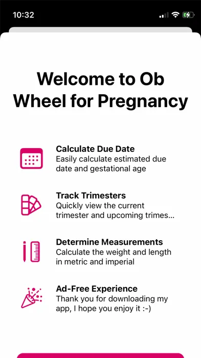 OB Wheel for Pregnancy Ekran Görüntüleri