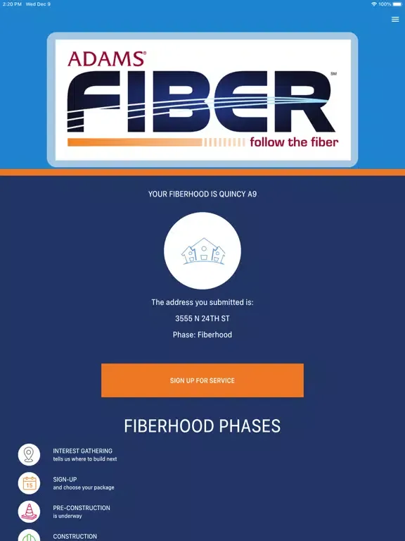 Follow The Fiber iPad  Screenshots