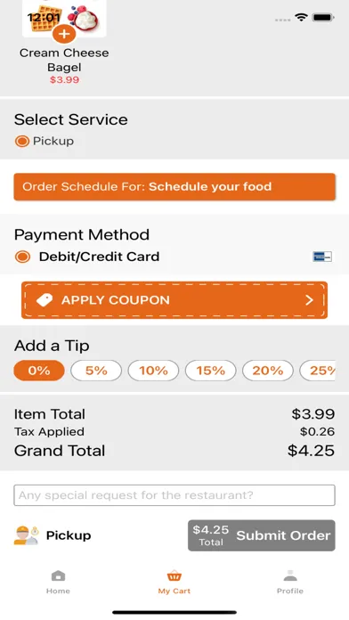 Screenshot di Adam's Bagels and Deli