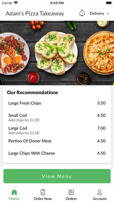 Adam's Pizza Takeaway應用截圖