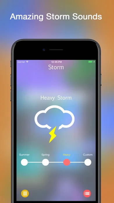 Storm Rain Sounds应用截图