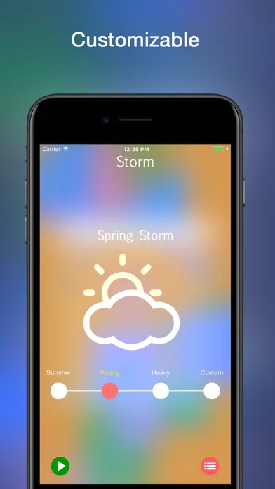 Storm Rain Sounds应用截图