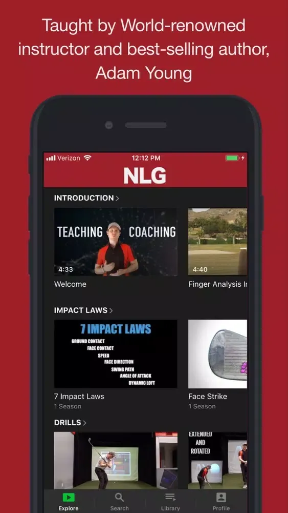 تصاویر Next Level Golf TV