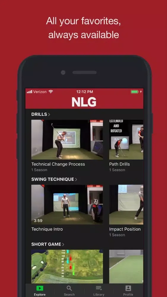 تصاویر Next Level Golf TV