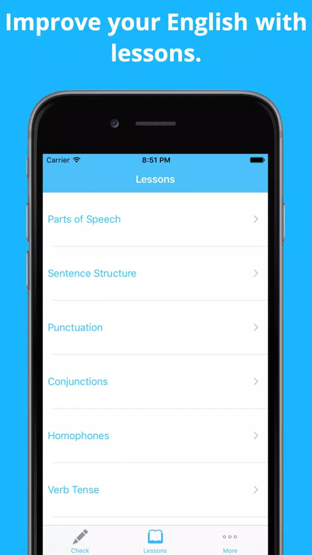 Скриншоты Smartwrite English Grammar ESL
