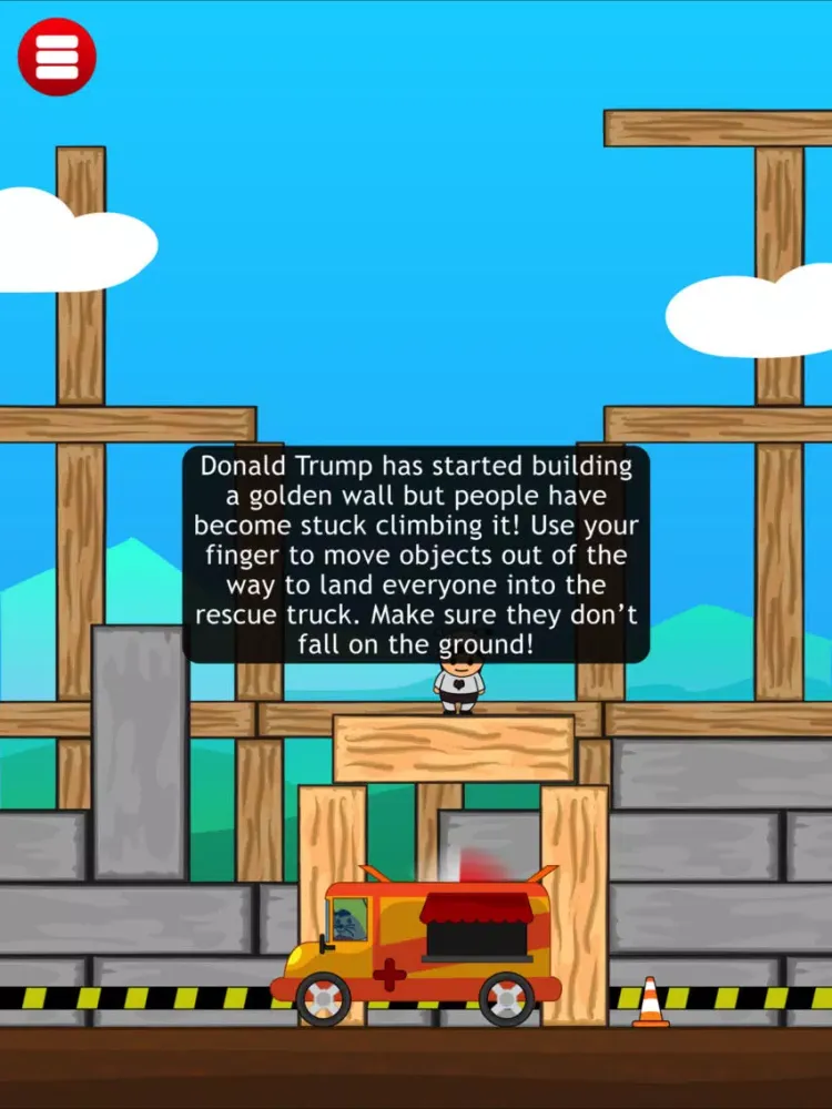 Wall of Trump - Rescue Game iPad 应用截图