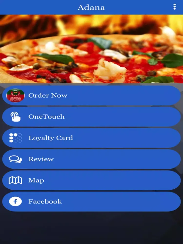 Ảnh chụp màn hình của Adana Limerick iPad 