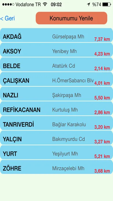 Скриншоты Nöbetçi Eczane Adana