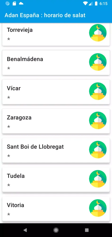 Adan España - horario de salat Screenshots