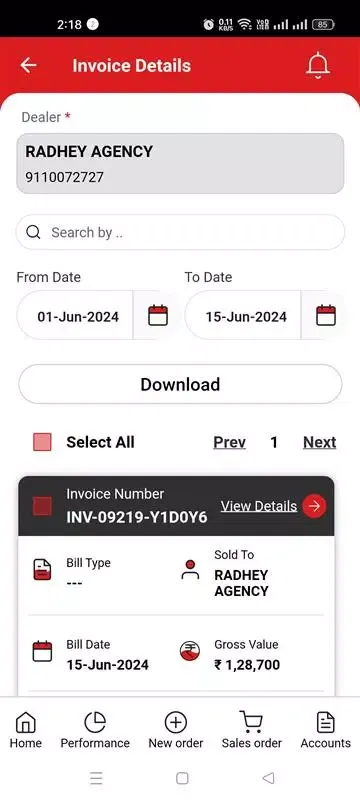 Capturas de pantalla de Adani Cement Connect