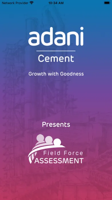 Field Force Assessment - Adani स्क्रीनशॉट