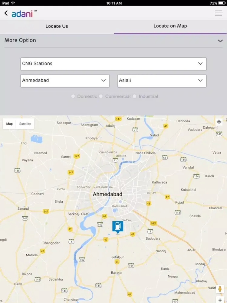 Скриншоты Adani Gas iPad 