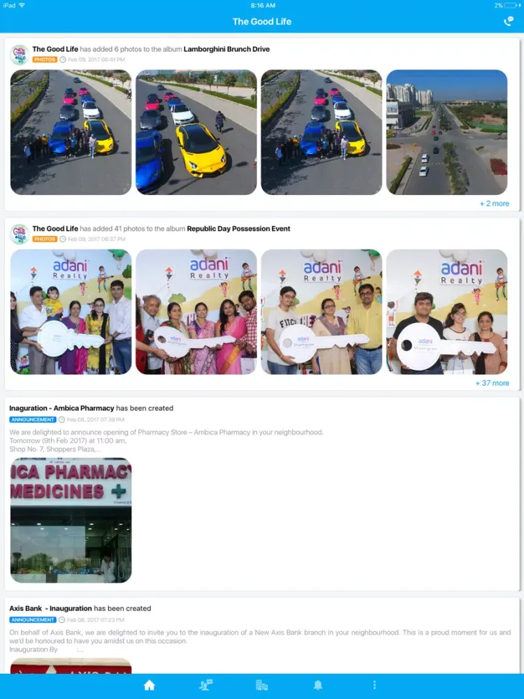 Ảnh chụp màn hình của The Good Life by Adani Realty iPad 