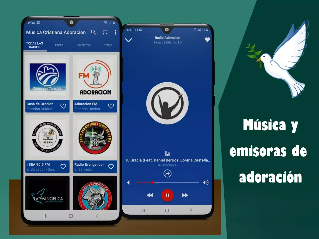 Musica Cristiana Adoracion FM Screenshots