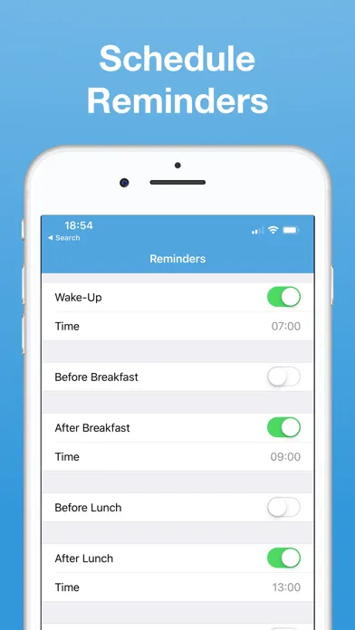 Ảnh chụp màn hình của Glucose Blood Sugar Tracker