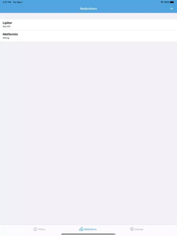 Скриншоты Pill Tracker+ iPad 