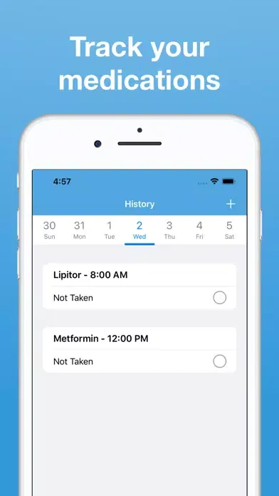 Скриншоты Pill Tracker+