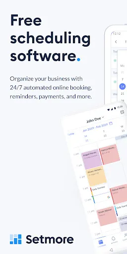 Setmore appointment scheduling Screenshots